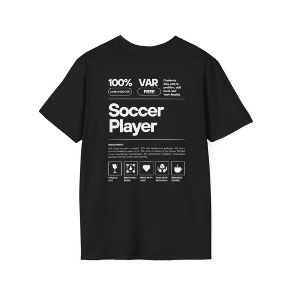 Soccer Vibes Unisex Softstyle T-Shirt - Image 2