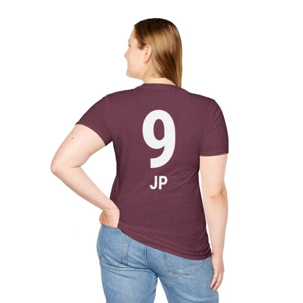 Personalized name and number Soccer Vibes Unisex Softstyle T-Shirt - Image 96