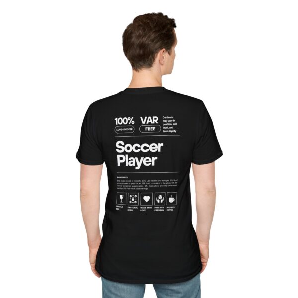 Soccer Vibes Unisex Softstyle T-Shirt - Image 5