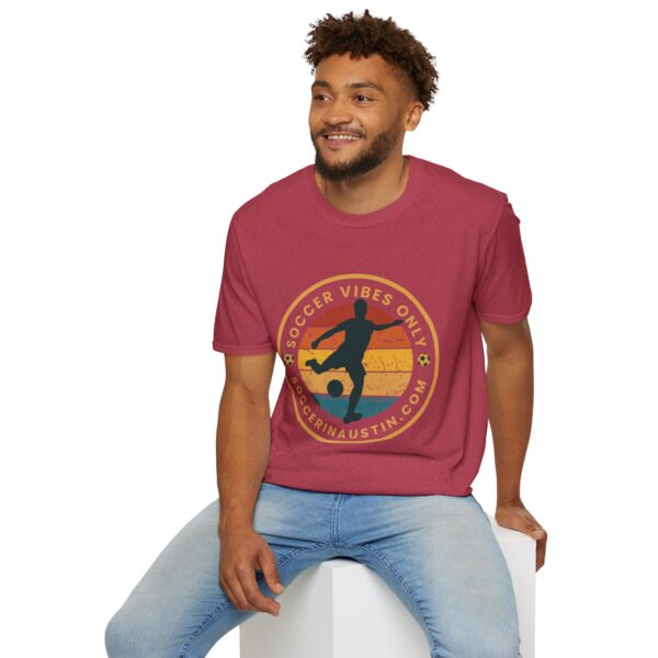 Soccer Vibes Unisex Softstyle T-Shirt - Image 139