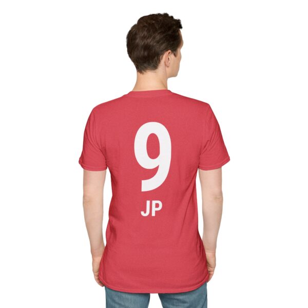 Personalized name and number Soccer Vibes Unisex Softstyle T-Shirt - Image 108