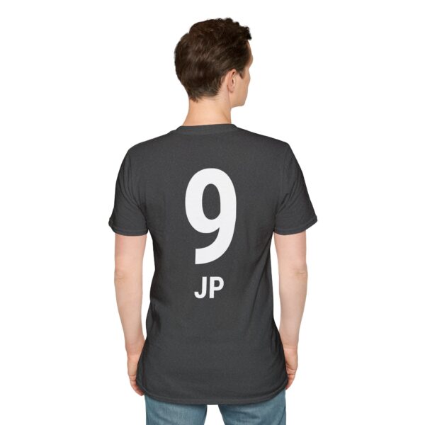 Personalized name and number Soccer Vibes Unisex Softstyle T-Shirt - Image 38