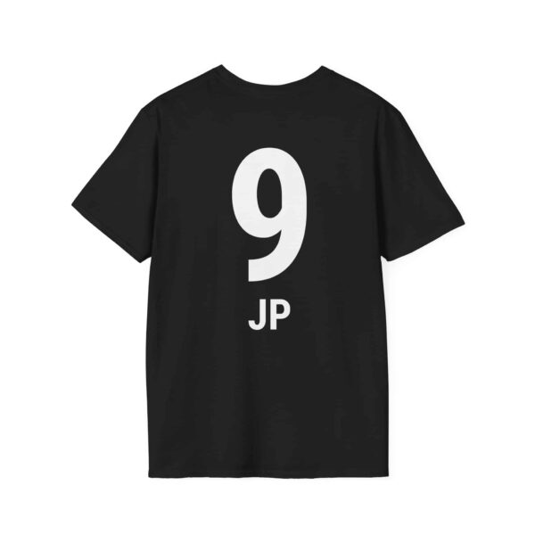 Personalized name and number Soccer Vibes Unisex Softstyle T-Shirt - Image 2