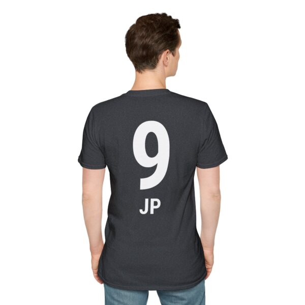 Personalized name and number Soccer Vibes Unisex Softstyle T-Shirt - Image 58