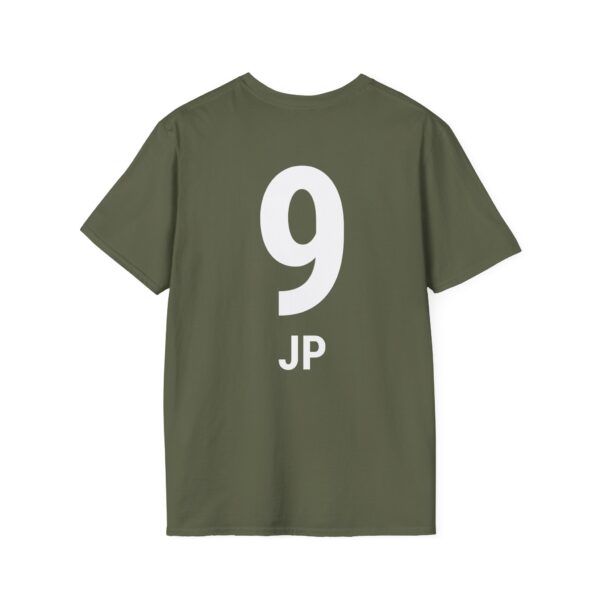 Personalized name and number Soccer Vibes Unisex Softstyle T-Shirt - Image 22