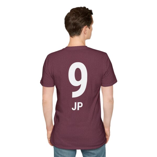 Personalized name and number Soccer Vibes Unisex Softstyle T-Shirt - Image 98