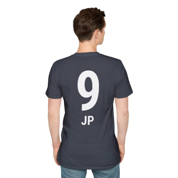 Personalized name and number Soccer Vibes Unisex Softstyle T-Shirt - Image 78