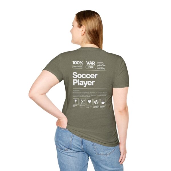 Soccer Vibes Unisex Softstyle T-Shirt - Image 16