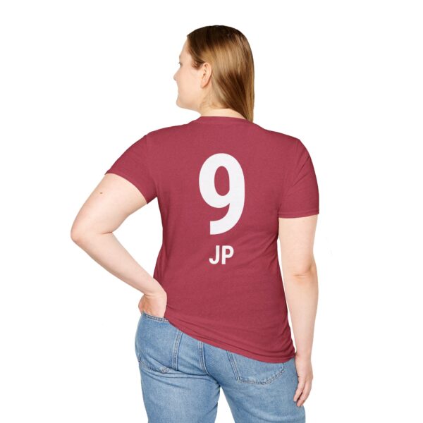 Personalized name and number Soccer Vibes Unisex Softstyle T-Shirt - Image 116