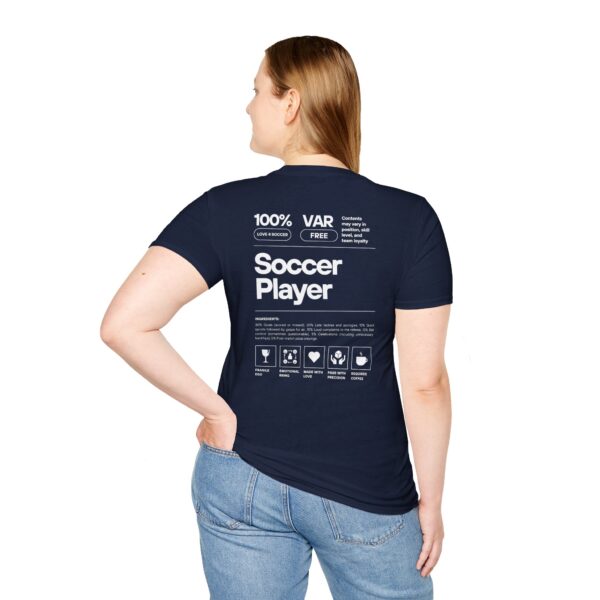 Soccer Vibes Unisex Softstyle T-Shirt - Image 86