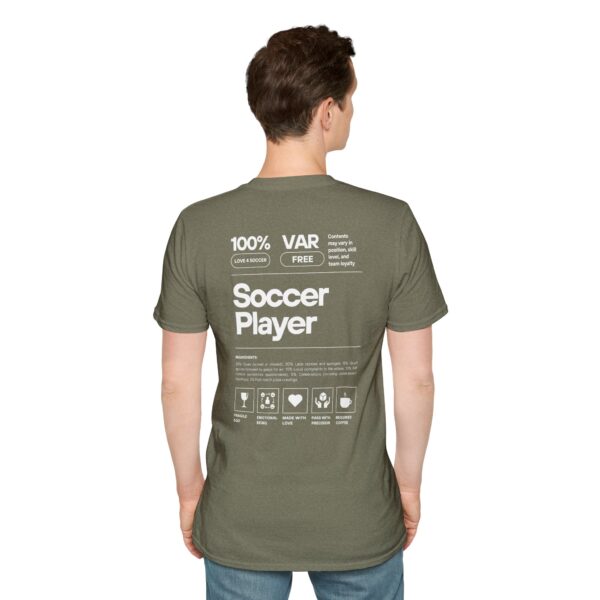 Soccer Vibes Unisex Softstyle T-Shirt - Image 18